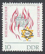 DDR-0997 - 25. Jahrestag der "Reichskristallnacht" - 10