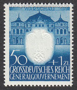 D-GG-108 - 3 Jahre NSDAP im Generalgouvernement - 50 Gr + 1 Zl