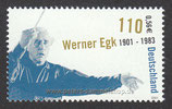 D-2186 - 100. Geburtstag von Werner Egk - 110