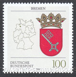 D-1590 - Wappen der Länder der Bundesrepublik Deutschland - 100