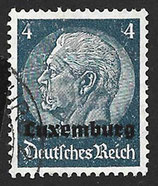 D-DB-LU-02 - Marken des Deutschen Reiches (Hindenburg-Medaillon) mit Aufdruck - 4