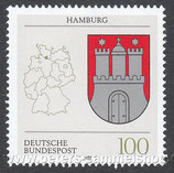 D-1591 - Wappen der Länder der Bundesrepublik Deutschland - 100