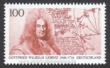 D-1865 - 350. Geburtstag von Gottfried Wilhelm Leibnitz - 100