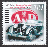 D-2043 - 100 Jahre Automobilclub von Deutschland (AvD)   - 110