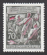 DDR-0490-A - 60. Todestag von Friedrich Engels - 70