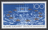 D-1422 - 40 Jahre Europarat - 100