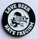 Magnet  Love Beer Hate Fascism