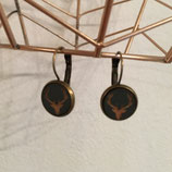 Ohrringe Hirsch - Holz
