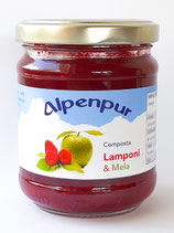 Lamponi e Mela bio 220g