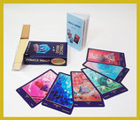 JEU ORACLE INDIGO NOUVELLE VERSION 2019 - 60 cartes tranchées or - Edition Collector originale