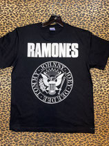 RAMONES ロゴTシャツ/BLK