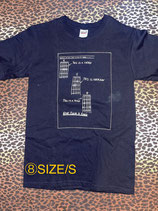 初期PUNK ３コードTシャツ　BLK/ S size
