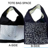TOTE BAG SPACE /BLACK