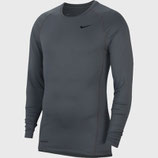 NikePro Long Sleeve TOP WARM - Grey