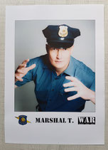 Marshal T. Vintage Autogrammkarte 3