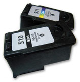 PG510 BK / CL511 C Compatibles Canon