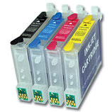 T0441 / T0442 / T0443 / T0444 ( Pack de 4 cartuchos recargables para Epson)