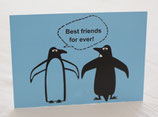 Postkarte, Best friends for ever!