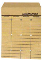Pochette courrier intérieur