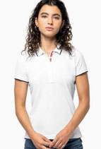 Kariban | K252 | Damen Kontrast Piqué Polo