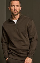 Tee Jays | 5506 | Herren Interlock Sweater mit 1/4 Zip
