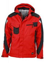 James & Nicholson by Daiber | JN 824 | Workwear Winter Softshell Jacke Strong