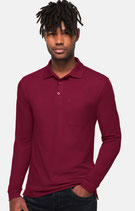 Hakro | № 817 | Unisex Pocket-Longsleeve-Polo MIKRALINAR® ECO