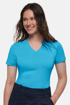 Hakro | № 169 | Damen-V-Shirt Cotton-Tec