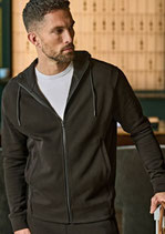 Tee Jays | 5508 | Herren Interlock Kapuzen Sweatjacke