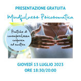 Mindfulness Psicosomatica. PRESENTAZIONE GRATUITA