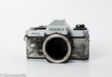 Replacement Cover skin for Yashica FX-D Quartz - Belederung snake optik
