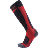 UYN Man Ski Magma Socks dark red / anthracite