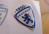 Autocollant "Année millésime Peugeot" (1950-1959)