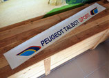 Bandeau pare-soleil "Peugeot Talbot Sport" blanc (Version impression longue) Peugeot 505