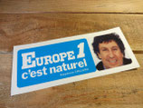 Autocollant "Europe 1 c'est naturel - Stephane Collaro"