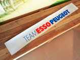 Pare-soleil "Team Esso Peugeot"