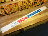 Pare-soleil "Team Esso Peugeot"