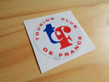 Autocollant "Touring club de France"