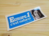 Autocollant "Europe 1 c'est naturel - Philipe Gildas"