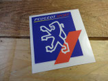 Autocollant "Peugeot Sport" années 90