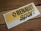 Autocollant "Renault sport" 70 / 80.