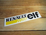Autocollant "Renault Elf" 1980-1981