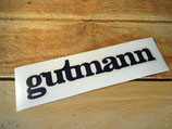 Lettrage autocollant "Gutmann" 17cm