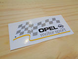 Autocollant "Opel Motorsport" (années 2000)