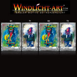 Basler Fasnacht - Artist Windlicht N° 3