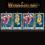 Basler Fasnacht - Artist Windlicht N° 2
