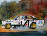 Fiat 131 Abarth Alitalia #1 Walter Röhrl Rallye WM 1978