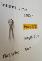 Crochet n° 25  (10 pièces)