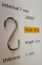 Crochet n° 23  (10 pièces)