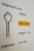 Crochet n° 21  (10 pièces)